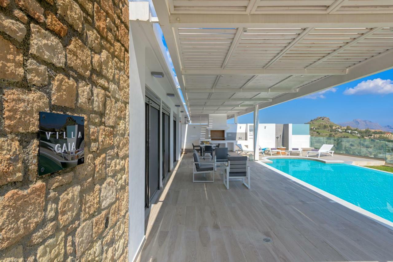 לינדוס Villa Gaia מראה חיצוני תמונה